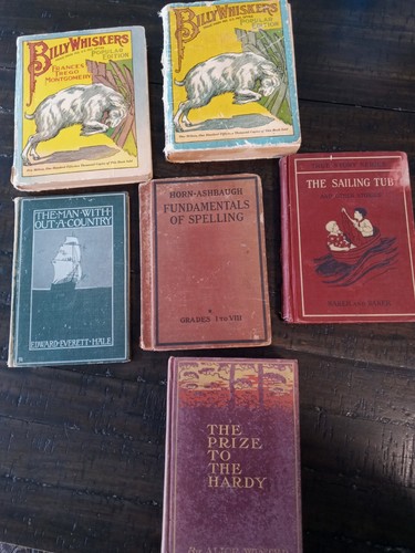 Lot vintage school reader - vintage, school/reader